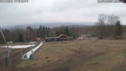 Spodní část sjezdovky