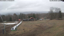 Spodní část sjezdovky