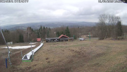 Spodní část sjezdovky