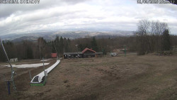 Spodní část sjezdovky