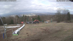 Spodní část sjezdovky