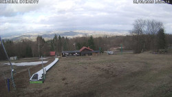 Spodní část sjezdovky