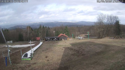 Spodní část sjezdovky