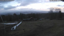 Spodní část sjezdovky