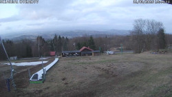 Spodní část sjezdovky