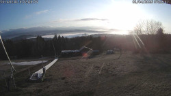 Spodní část sjezdovky