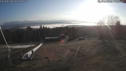 Spodní část sjezdovky