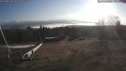 Spodní část sjezdovky