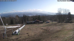 Spodní část sjezdovky