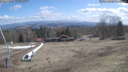 Spodní část sjezdovky