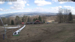 Spodní část sjezdovky