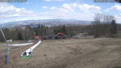 Spodní část sjezdovky