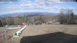 Spodní část sjezdovky