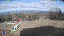 Spodní část sjezdovky