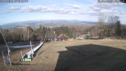 Spodní část sjezdovky