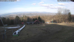 Spodní část sjezdovky