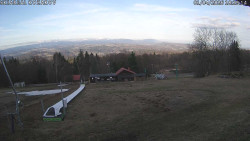 Spodní část sjezdovky