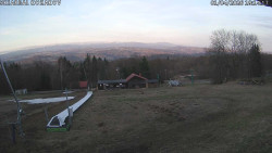 Spodní část sjezdovky