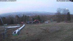 Spodní část sjezdovky