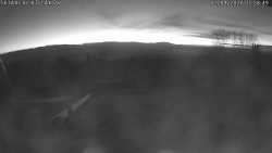 Spodní část sjezdovky