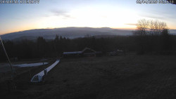 Spodní část sjezdovky