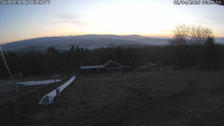 Spodní část sjezdovky