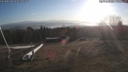 Spodní část sjezdovky