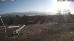 Spodní část sjezdovky