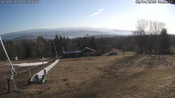 Spodní část sjezdovky