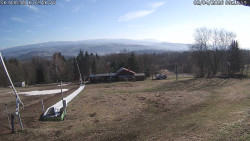 Spodní část sjezdovky