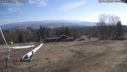 Spodní část sjezdovky