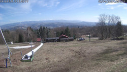 Spodní část sjezdovky