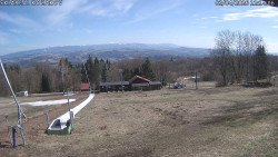 Spodní část sjezdovky