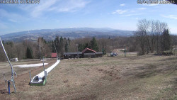 Spodní část sjezdovky