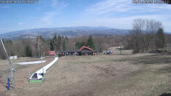 Spodní část sjezdovky