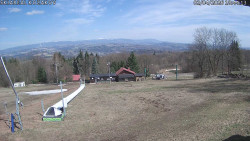 Spodní část sjezdovky