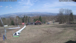 Spodní část sjezdovky