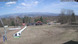 Spodní část sjezdovky