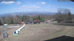 Spodní část sjezdovky