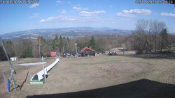 Spodní část sjezdovky