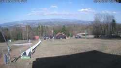 Spodní část sjezdovky