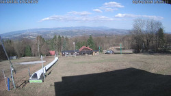 Spodní část sjezdovky