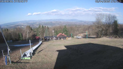 Spodní část sjezdovky