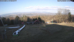 Spodní část sjezdovky