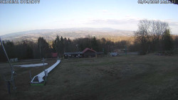 Spodní část sjezdovky