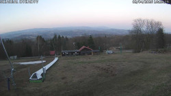 Spodní část sjezdovky