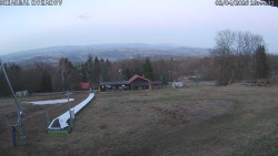 Spodní část sjezdovky