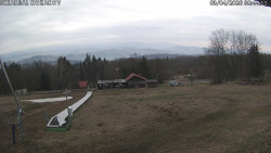 Spodní část sjezdovky