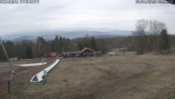 Spodní část sjezdovky