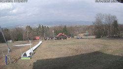 Spodní část sjezdovky